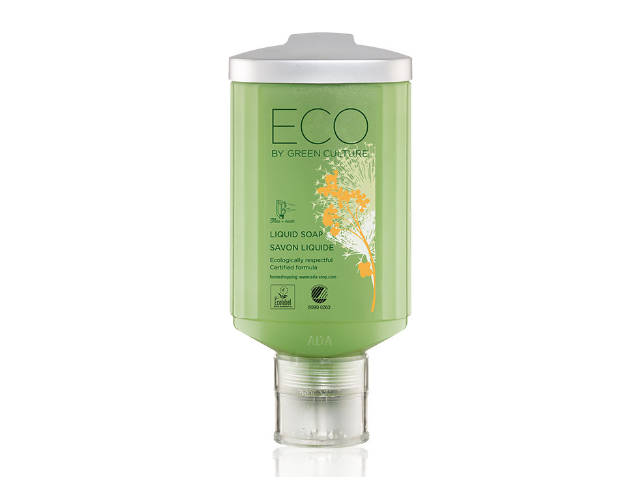 Eco by Green Culture Flüssigseife - press+wash, 300 ml