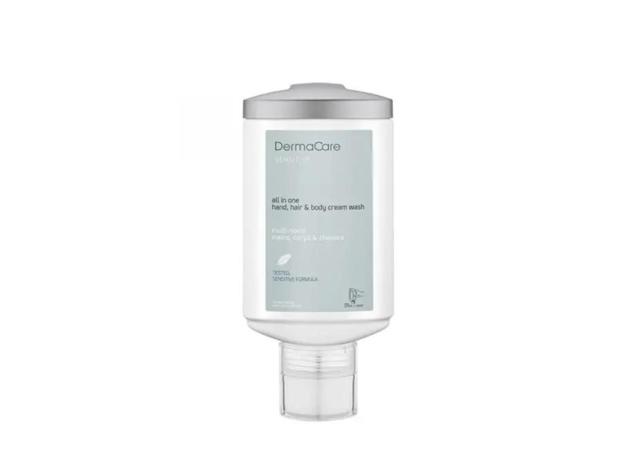 DermaCare SENSITIVE - 3-in-1 Cremeseife, press + wash Spender, 330 ml