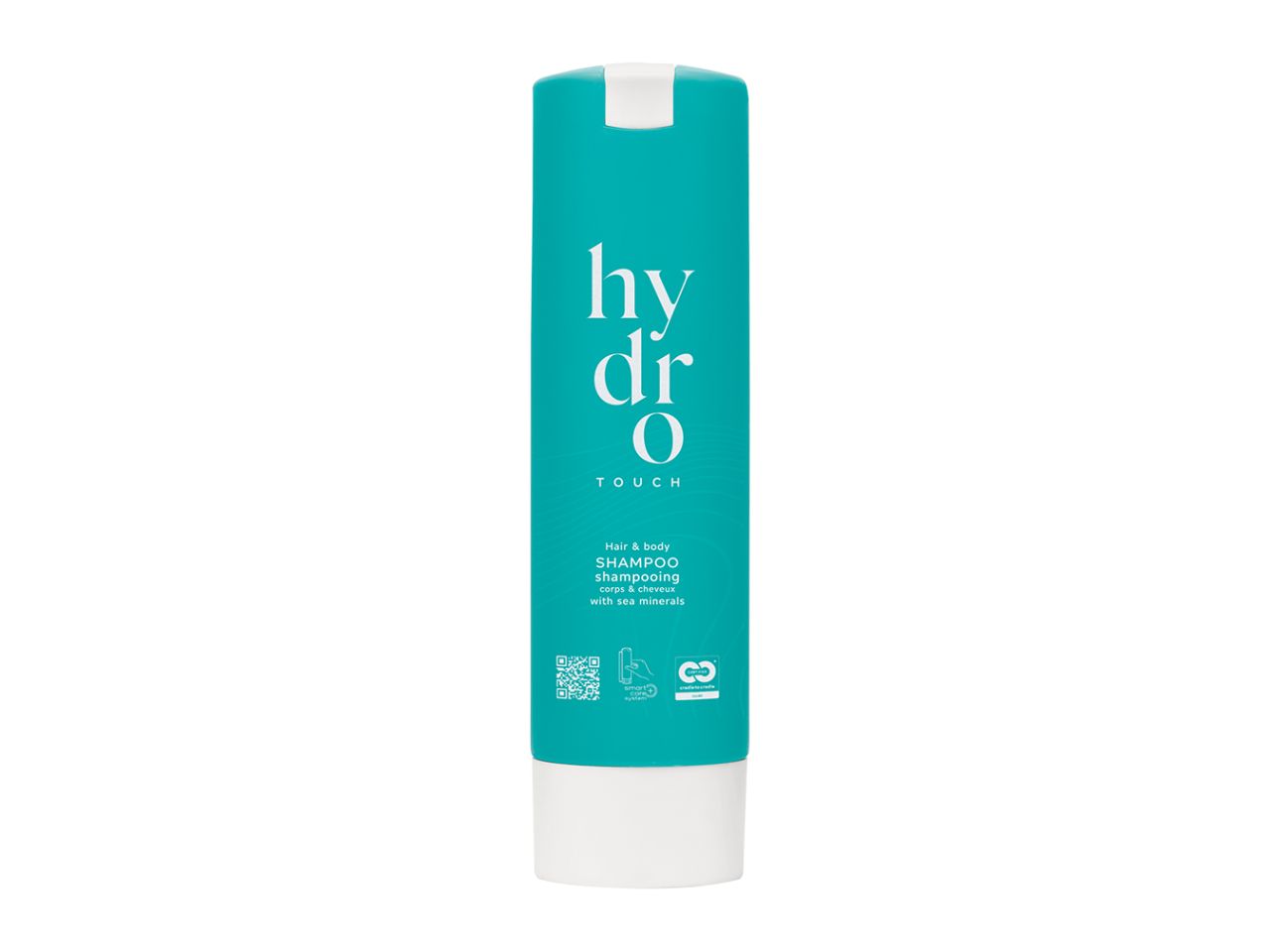 HYDRO TOUCH - Haar- und Bodyshampoo, wiederbefüllbarer Smart Care Spender, 300 ml