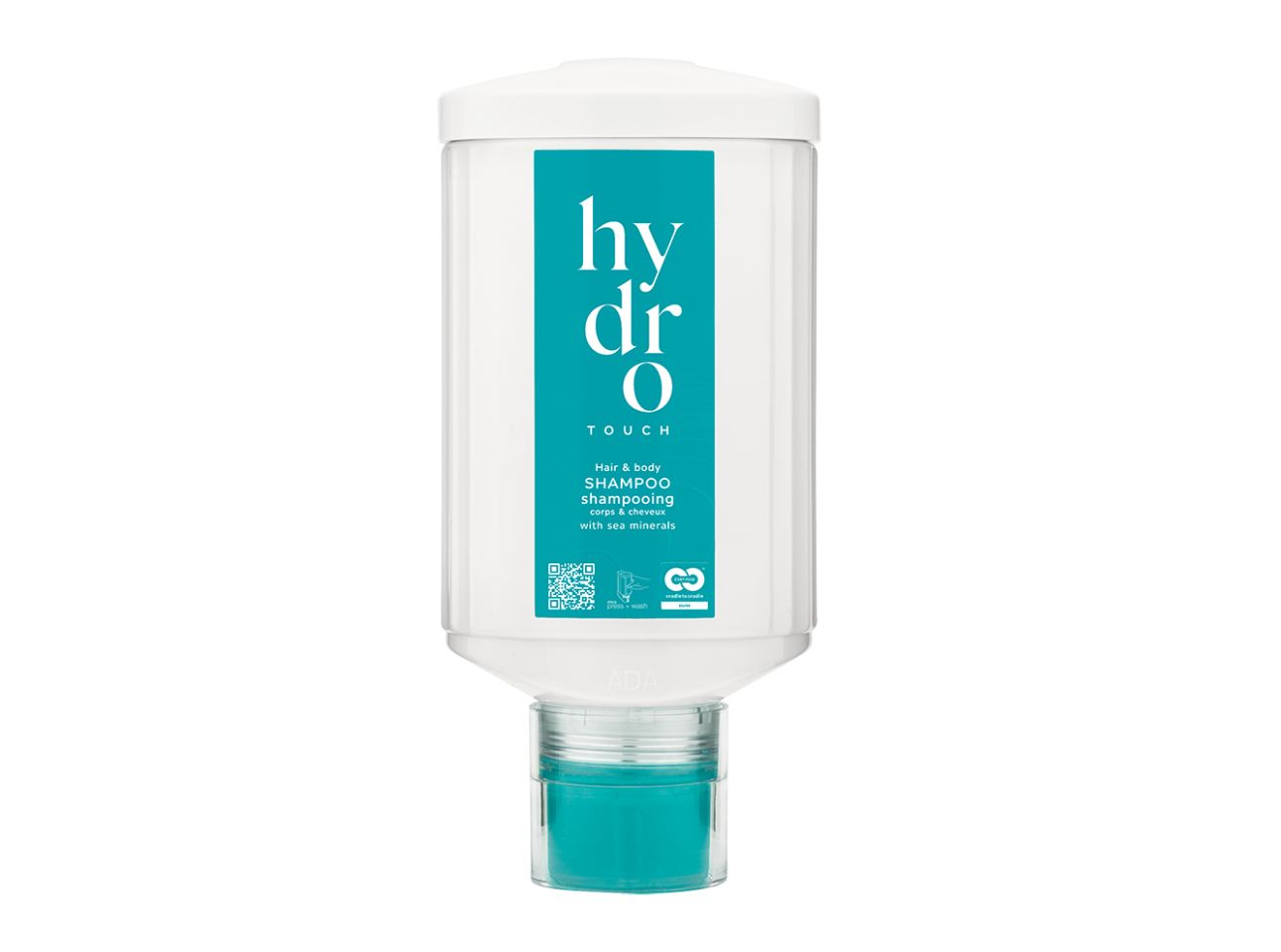 HYDRO TOUCH - Haar- und Bodyshampoo mit Meeresmineralien, press + wash Spender, 300 ml
