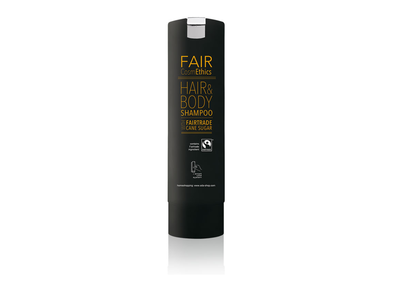 Fair Cosmethics - Fairtrade 300ml Shampoo im Flacon SHAPE mit Pumpe